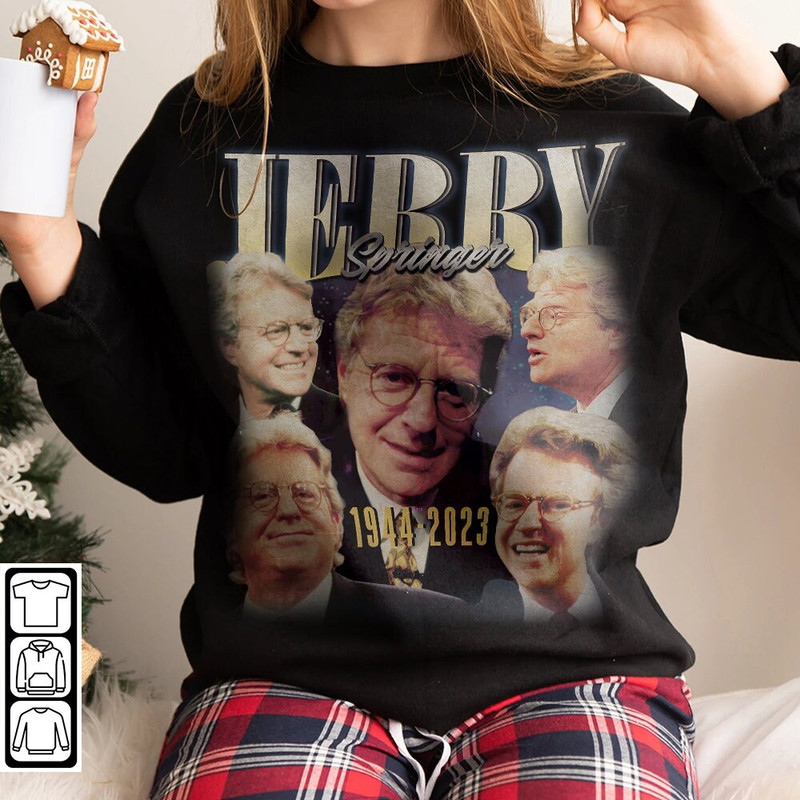 Jerry Springer Merch Show T-Shirt - Retro Daytime TV Tee, Chicago Maury, RIP Jerry Springer, Jerry Jerry, Springer - 130 Characters - 4.jpg