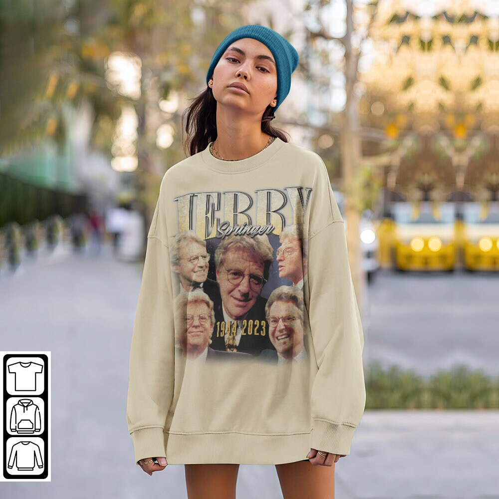 Jerry Springer Merch Show T-Shirt - Retro Daytime TV Tee, Chicago Maury, RIP Jerry Springer, Jerry Jerry, Springer - 130 Characters - 5.jpg