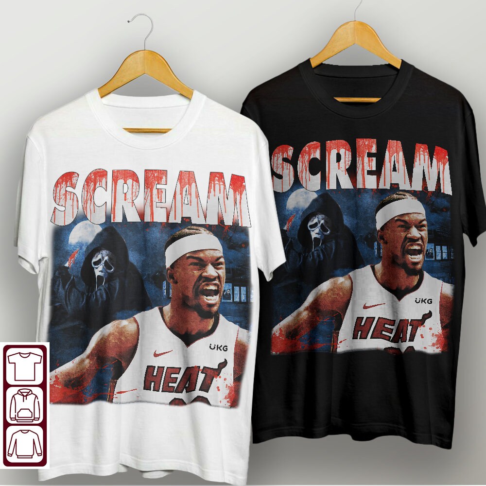 Jimmy Butler x Ghostface x Scream 90s Vintage, Jimmy Butler Shirt, Ghostface Tee, Scream Shirt, Jimmy Butler x Ghostface x Scream Merch V2 - 2.jpg