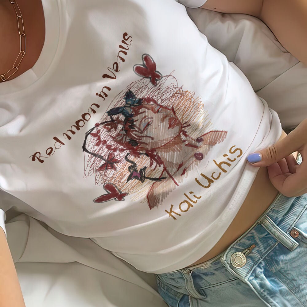 Kali Uchis Drawing T-shirt - Unique Graphic Tee for Fans - 1.jpg