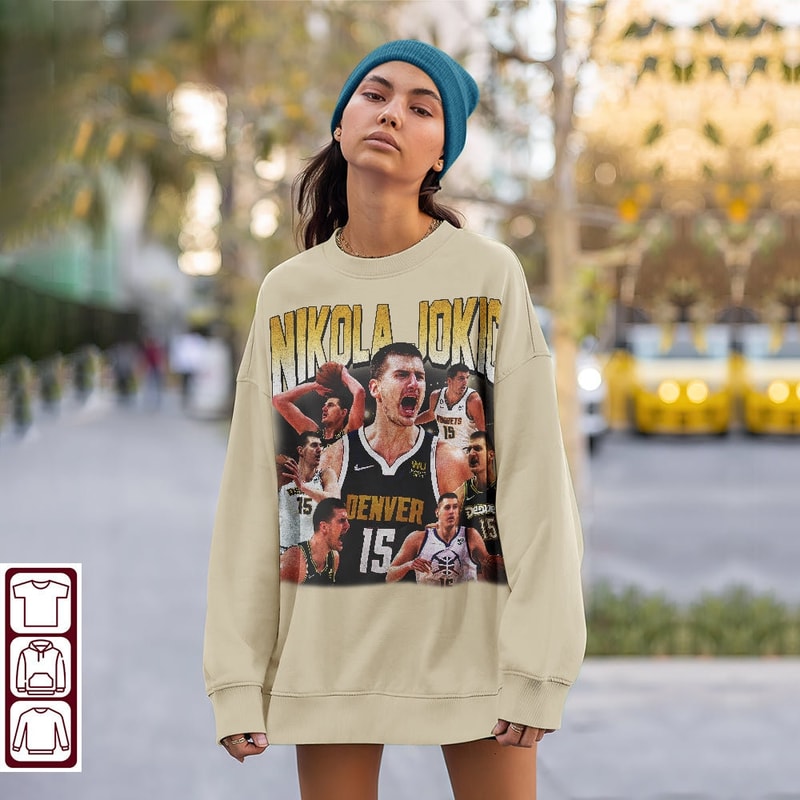 Nikola Jokic 90s Vintage, Nikola Jokic Bootleg Shirt, Nikola Jokic Tee, Nikola Jokic Shirt, Nikola Jokic Merch - 2.jpg