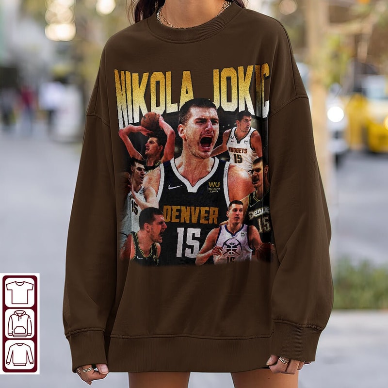 Nikola Jokic 90s Vintage, Nikola Jokic Bootleg Shirt, Nikola Jokic Tee, Nikola Jokic Shirt, Nikola Jokic Merch - 3.jpg