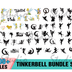 500 tinkerbell bundle svg, disney svg, tinkerbell svg,birthday girl,cutfiles,tumblers design,fairies,tinkerbell svg,tink