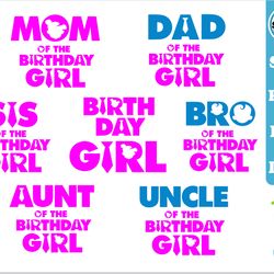 birthday boss baby girl family svg bundle | boss baby birthday girl svg, birthday girl png, boss baby girl shirt png svg