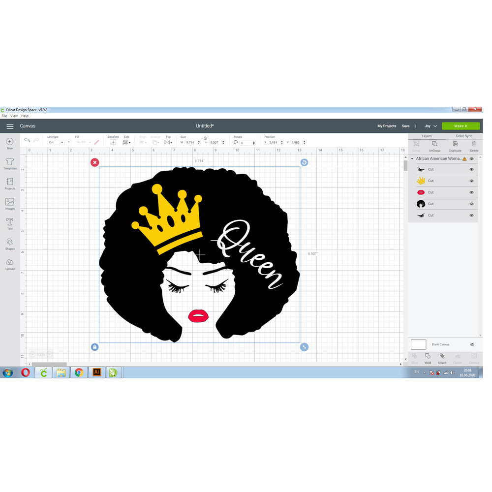 African American Woman Queen 4.png