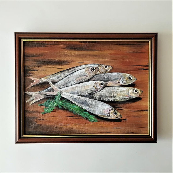 Fish-still-life-acrylic-painting-in-frame.jpg