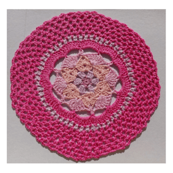 Crochet mandala pattern, crochet pattern, placemat pattern, crochet coaster, dreamcatcher pattern, mandala rug,