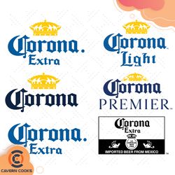 corona extra beer logo bundle svg td210510lt