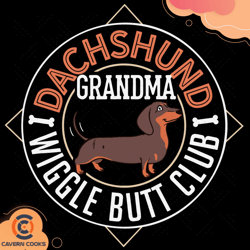 dachshund grandma i wiggle butt club svg td2