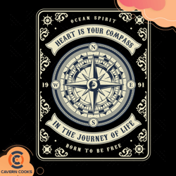 heart is your compass in the journey life sv