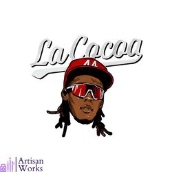 elly de la cruz la cocoa png sublimation design