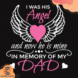 i was his angel and now he is mine in memory