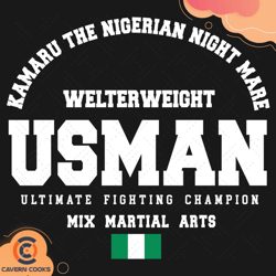 kamaru the nigerian nightmare usman gym welt