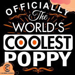 officially the worlds coolest poppy svg td21