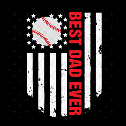 baseball best dad ever, sport svg, flag svg, best