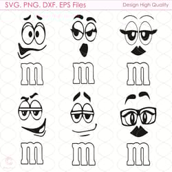 m and m logo bundle svg, candy logo svg, candy brand logo, m and m svg