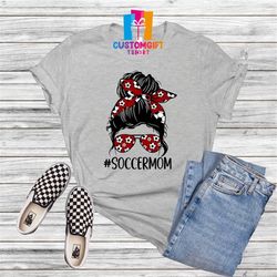 soccer mom t-shirt, cute mama shirt, mama shirt, game shirt, mothers day, mom life shirt, soccer shirt, mom and son shir