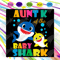 Aunt K Of Baby Shark Svg, Trending Svg, Baby Shark Svg, Shark Svg, Aunt Shark Svg, Aunt Svg, Auntie Shark Svg, Auntie Svg, Shark Family Svg, Baby Shark Family,