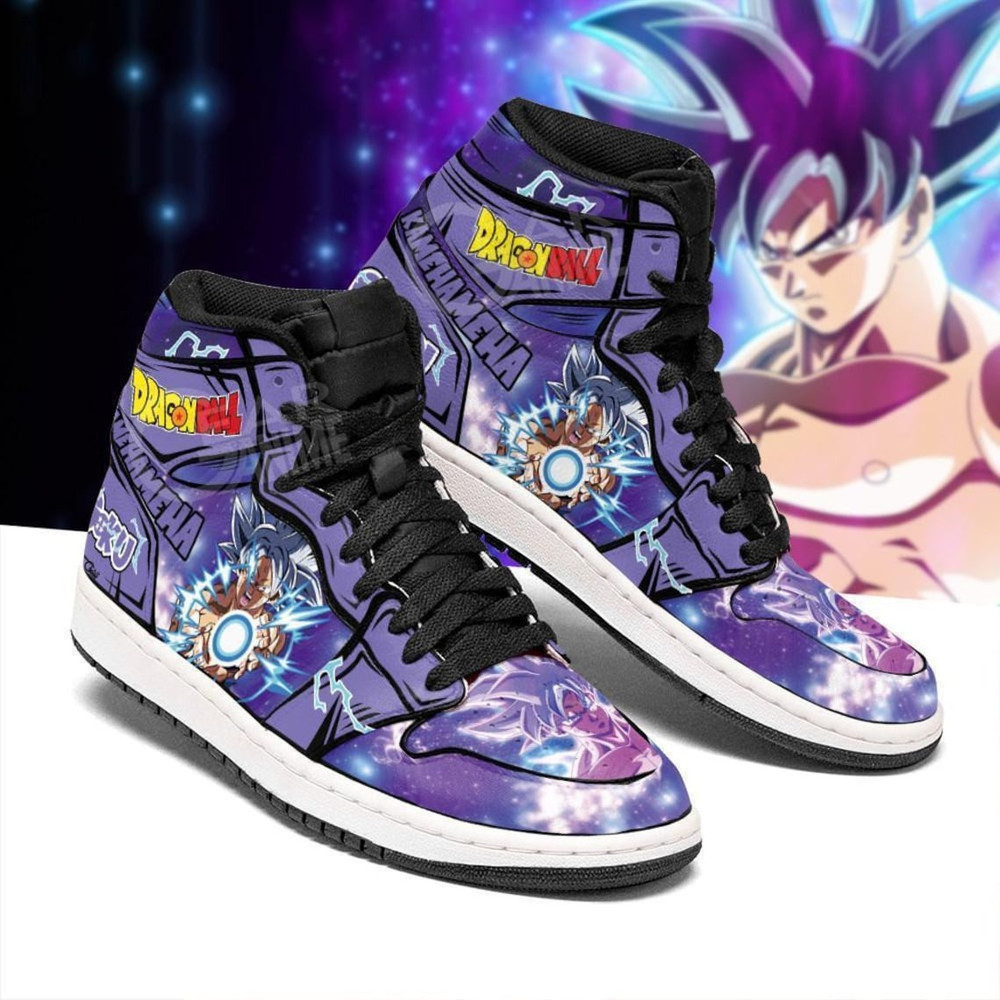 Dragon Ball Goku Ultra Instinct Canvas Shoes for Fan, Women and Men, Dragon Ball High Canvas Shoes, Goku Ultra Instinct