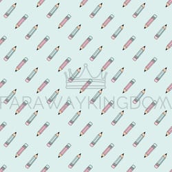 pencils education school seamless pattern vector illustration