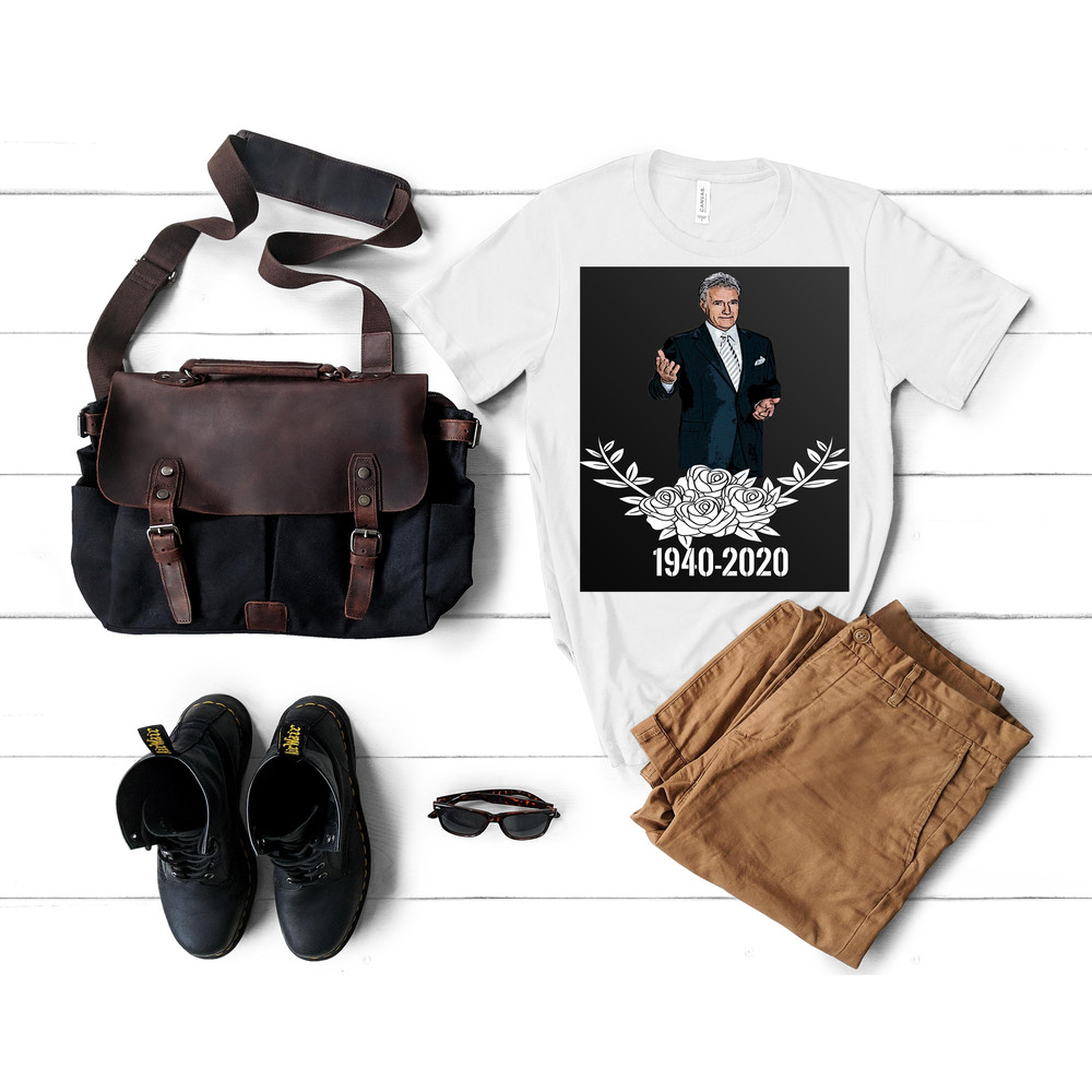 Alex Trebek Shirt,Alex Trebek Tshirt,Norm Macdonald Rip Shirt,Game Shows Tshirt,alex trebek career T-Shirt.png