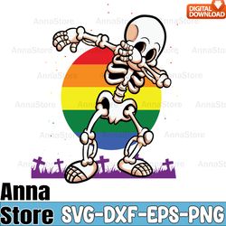 halloween dabbing skeleton lgbt pride svg,lgbt svg bundle,lesbian svg , gay svg, bisexual svg, transgender svg, queer sv