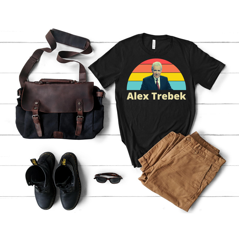 Alex Trebek Shirt,Alex Trebek Tshirt,Norm Macdonald Rip Shirt,Game Shows Tshirt,alex trebek daughter T-Shirt.png