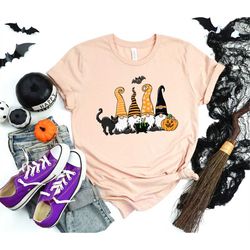 halloween gnomes shirt, cute gnomes shirt, gnome shirt, halloween shirt, happy halloween shirt, trick or treat shirt, ha