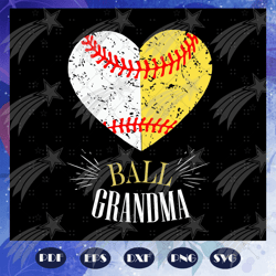 Baseball grandma svg, grandma svg, grandma gift, awesome grandma, grandma birthday, gift from grandchild, gift from chil