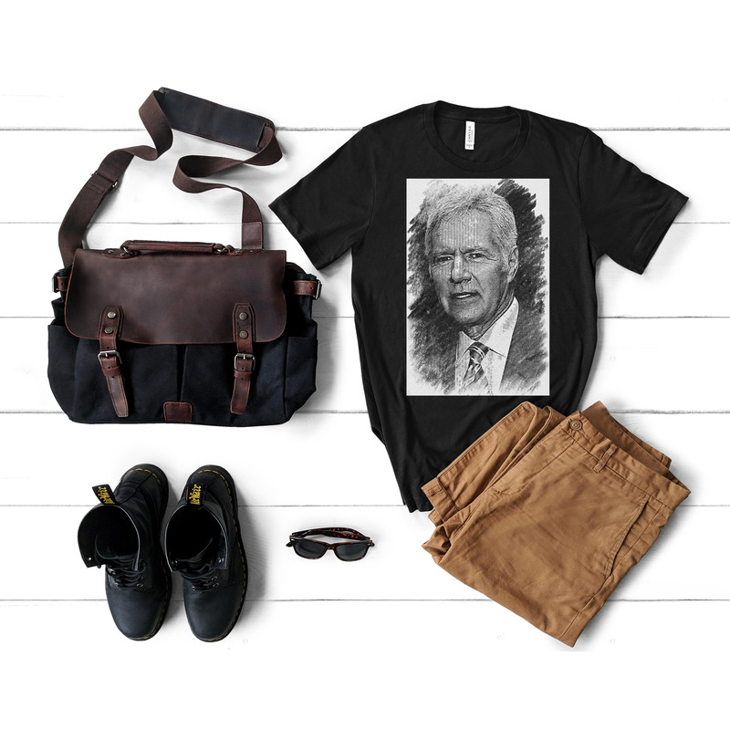 Alex Trebek Shirt,Alex Trebek Tshirt,Norm Macdonald Rip Shirt,Game Shows Tshirt,alex trebek death cause T-Shirt.png