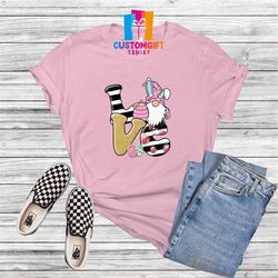 love t-shirt, gnome shirt, easter day, christian shirt, jesus shirt, rabbit shirt, religious shirt, egg shirt, cute shir