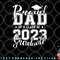 Proud Dad of 2023 Graduate Father Senior 23 Graduation Gift png, digital download copy.jpg