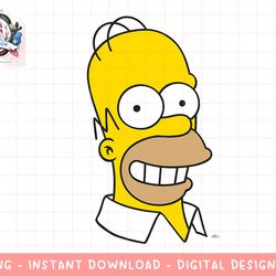 the simpsons homer simpson face png, sublimation.jpg