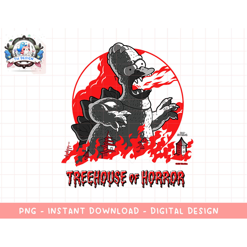 The Simpsons Homerzilla Treehouse of Horror png, sublimation.jpg