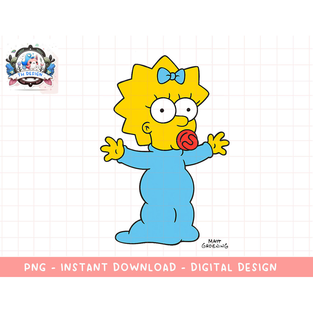 The Simpsons Maggie Needs A Hug png, sublimation.jpg