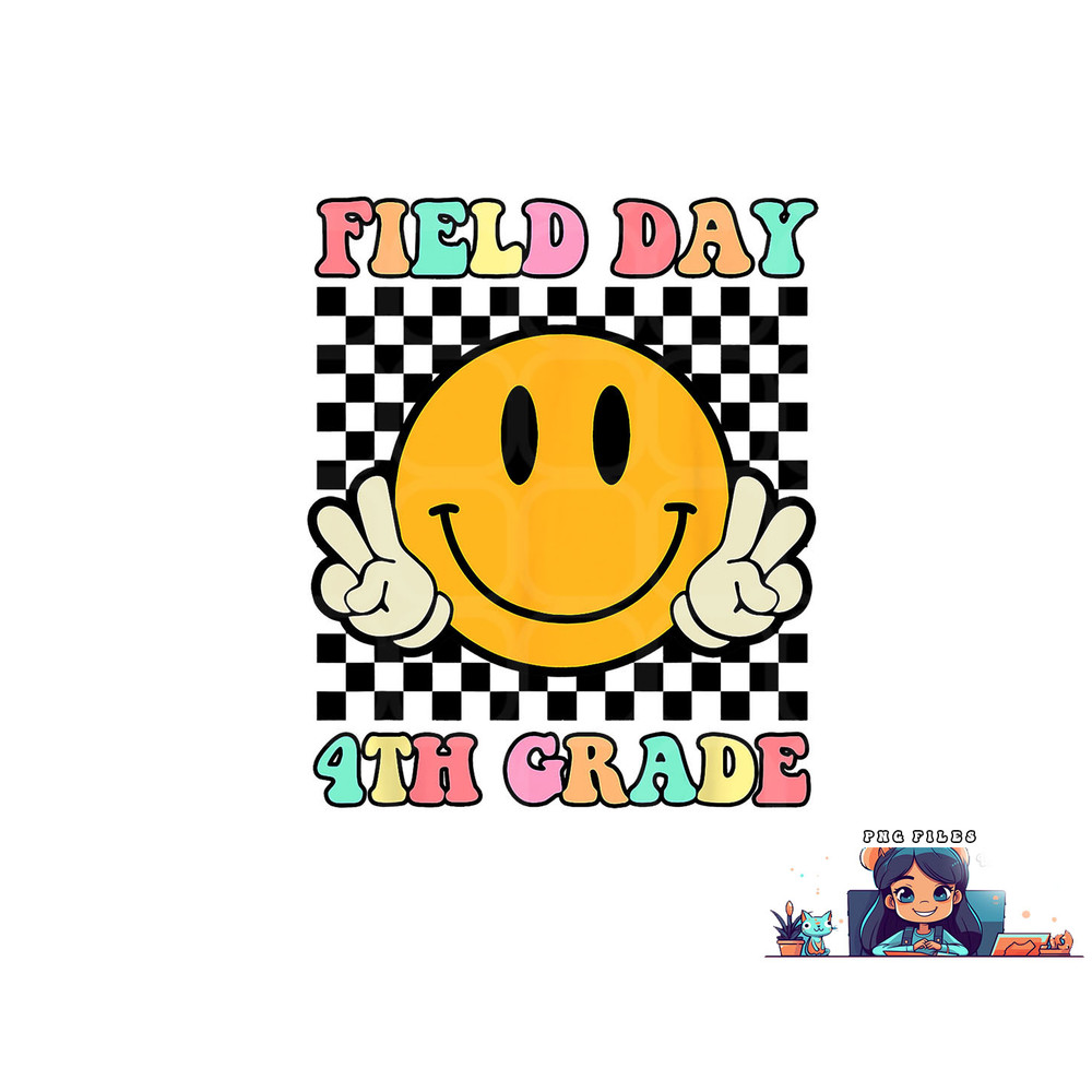 Field Day 4th Grade Shirt For Teacher Kids Field Day 2023 png, digital download copy.jpg
