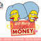 The Simpsons Patty and Selma Will Marry for Money Retro png, sublimation.jpg