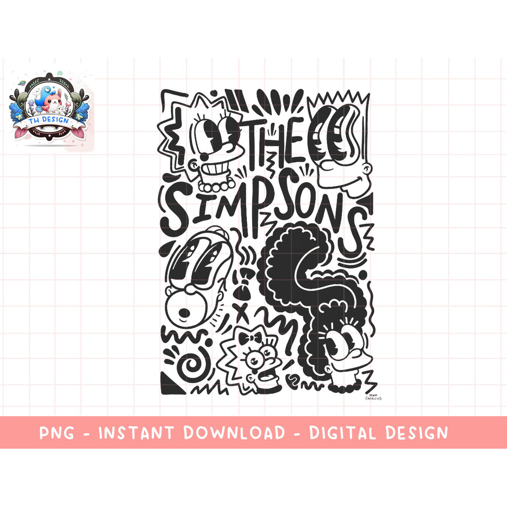 The Simpsons Pop Art Mashup C2 png, sublimation.jpg