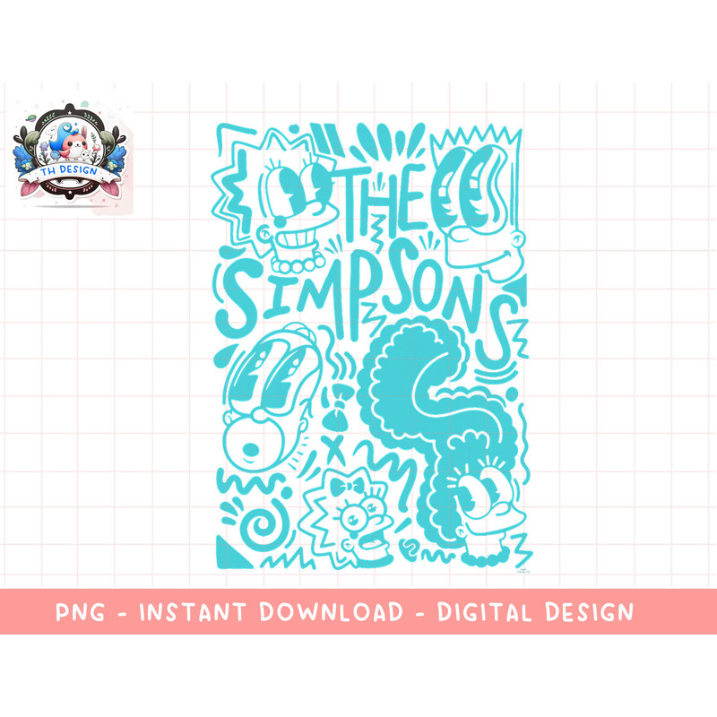 The Simpsons Pop Art Mashup png, sublimation.jpg