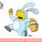 The Simpsons Ralph Wiggum Easter Bunny Funny png, sublimation.jpg