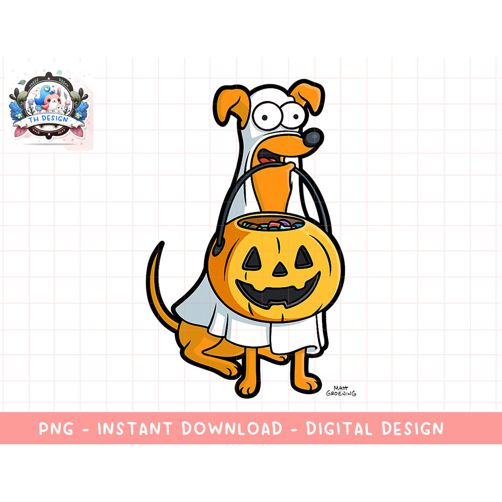 The Simpsons Santa’s Little Helper Halloween png, sublimation.jpg