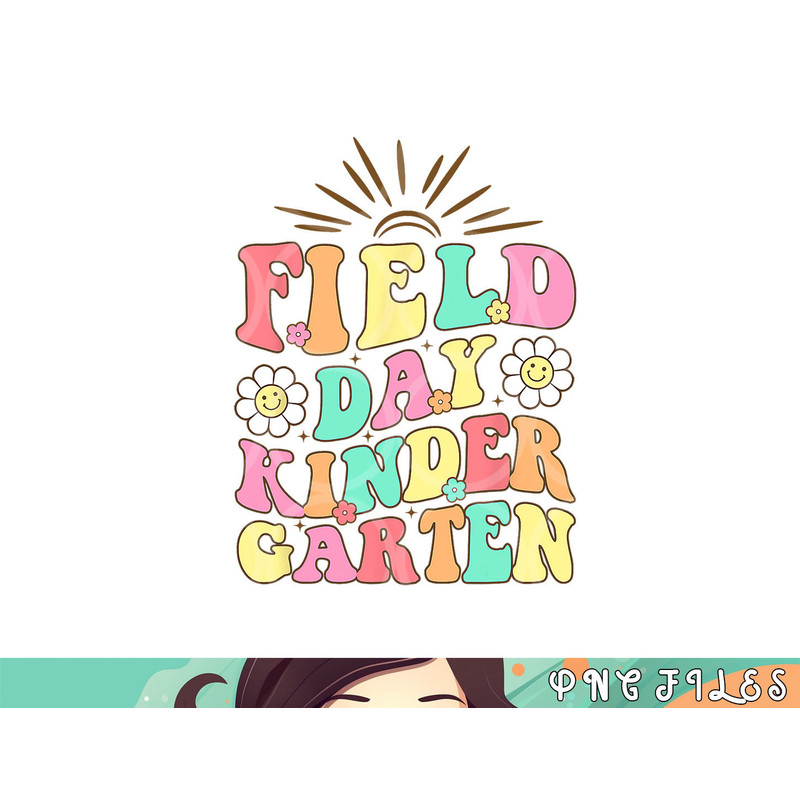 Field Day Kindergarten Shirt For Teacher Kids Field Day 2023 png, digital download copy.jpg