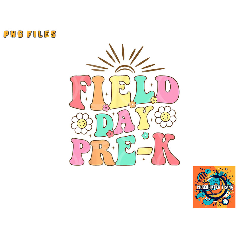 Field Day Pre-K Shirt For Teacher Kids Field Day 2023 png, digital download copy.jpg