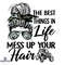 The Best Things In Life Mess Up Your Hair Svg