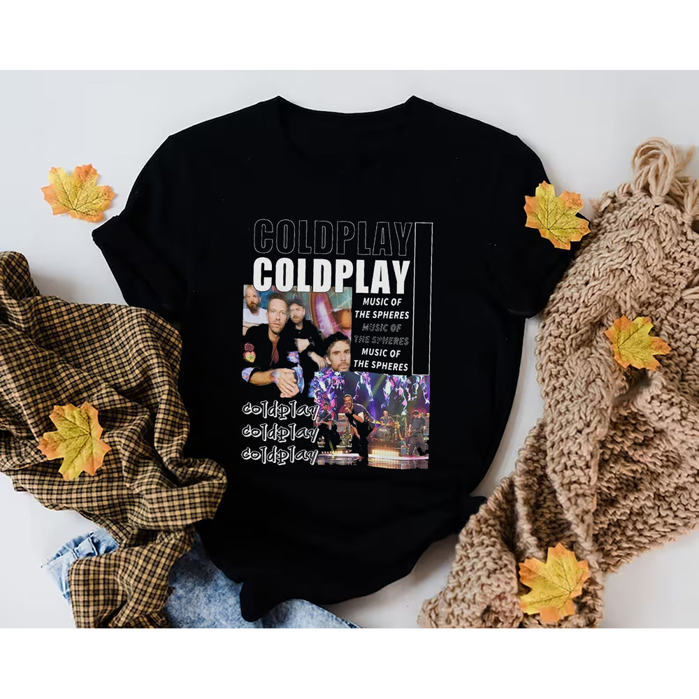 Coldplay 2023 Shirt, Coldplay Tour 2023 T Shirt for Men Women, Coldplay Shirt for fan, Music of the Sphere 2023 Shirt