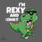 Im Rexy And I Know It Svg Trending Svg Dino Dinosaur Svg Rexy Svg