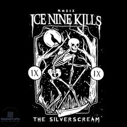 design ices art nine kill svg, trending svg, the silver scream svg, ice nine kills svg
