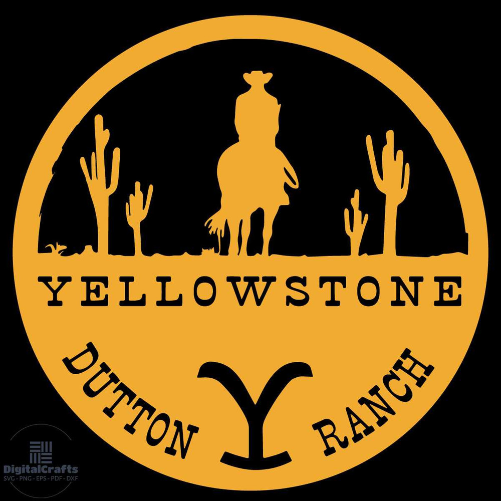 Dutton Ranch Series Mascot svg Yellowstone Svg Trending Svg