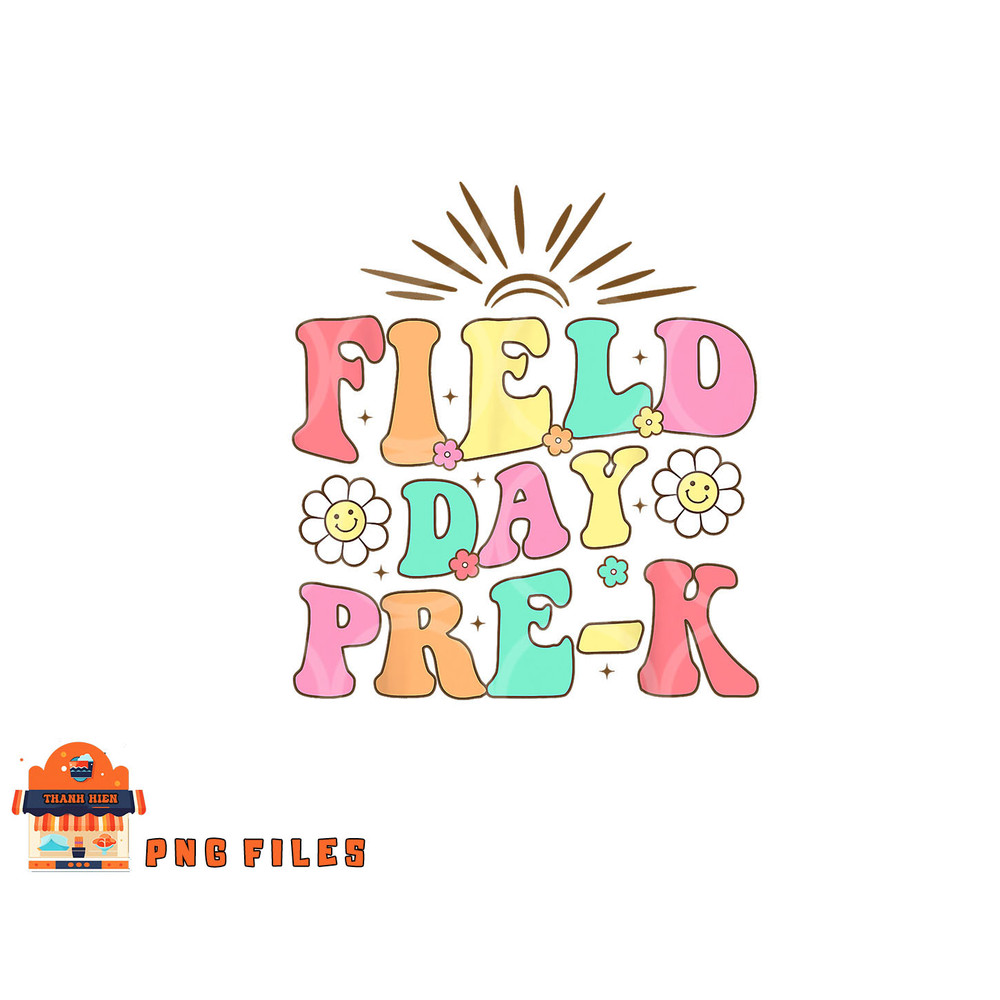 Field Day Pre-K Shirt For Teacher Kids Field Day 2023 png, digital download copy.jpg