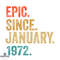 Epic Since January 1972 SVG PNG